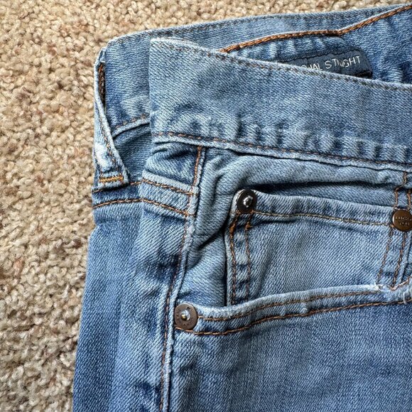 Lucky Brand Light Blue W34 L30 Denim 221 Original Straight Jeans - Picture 13 of 13